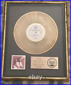 17 X 21 Ashford & Simpson Stay Free Jay Jacobs RIAA Gold Record Framed Award