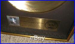 1982 Riaa Doobie Brothers Best Of The Doobies Volume 2 Gold Record Sales Award