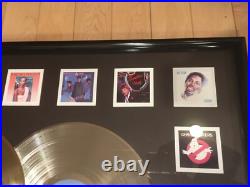 1985 Arista Gold and Platinum albums award presentation framed, 13 artists rare 1985 Arista Gold and Platinum albums award presentation framed, 13 artists rare