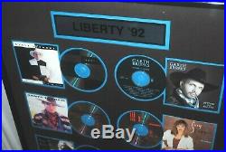 1992 Liberty Records RIAA Gold & Platinum CDs Award, Garth Brooks, Tanya Tucker