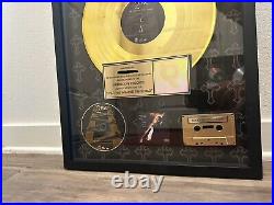 2 Pac Me Against the World RIAA Certified Gold Record Album Award