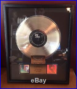 3rd Bass The Cactus RIAA Gold Sales Award New York Promotions Def Jam Records
