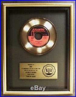 ABBA Dancing Queen 45 Gold RIAA Record Award Atlantic Records To ABBA