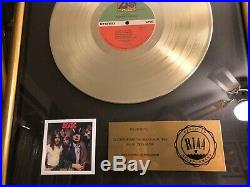 AC/DC Highway to Hell Gold RIAA Record Award Angus Malcolm Young Bon Scott
