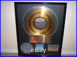 ALAN PARSONS PROJECT RIAA GOLD RECORD AWARD GREATEST Presented to ALAN PARSONS