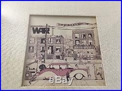 AUTHENTIC 1970s WAR THE WORLD IS A GHETTO RIAA GOLD RECORD AWARD LARRY MAXWELL
