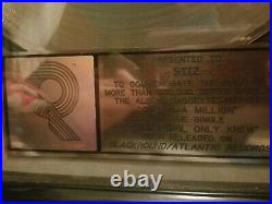 Aaliyah RIAA gold record award
