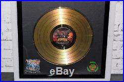 Accept The Rise of Chaos Gold Vinyl LP Award ltd. Edition Nr. 125