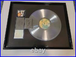 Actual RIAA IN FLIGHT Platinum Record George Benson Read Description