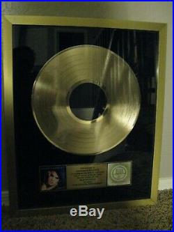 Adam Lambert For Your Entertainment Riaa Certified Gold Record Sales Award