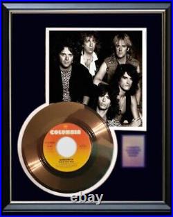 Aerosmith Walk This Way 45 RPM Gold Record Rare Non Riaa Award