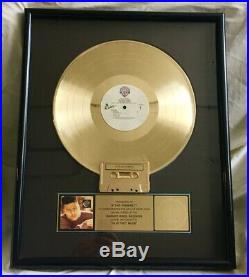 Al B. Sure In Effect Mode 1988 Gold Record & Cassette Riaa Award Rare