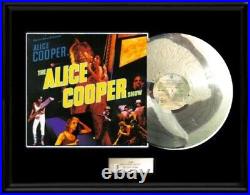 Alice Cooper Show White Gold Platinum Tone Record Lp Rare Non Riaa Award