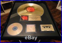 Alice In Chains Riaa Authentic Super Rare Jar Of Flies Gold Record Award