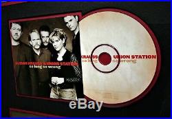 Alison Krauss and Union Station SO LONG SO WRONG 1997 RIAA Gold Record Award
