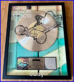 All American Rejects Gold Album Record Award Plaque Dreamworks Swing Swing RIAA