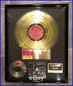 Allman Brothers Band FILLMORE EAST Gold Record Award