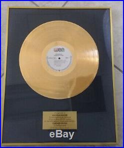 Alphaville Forever Young Swiss Gold Record Award