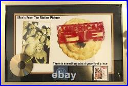American Pie Movie Soundtrack Album RIAA Gold Record Award