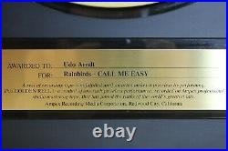 Ampex Golden Reel Award to Udo Arndt for Rainbirds Call me Easy