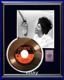 Aretha Franklin I Say A Little Prayer Gold Record Non Riaa Award Rare Aretha Franklin I Say A Little Prayer Gold Record Non Riaa Award Rare