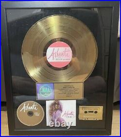Ashanti Only U Gold Record RIAA Award (Extremely Rare)