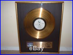 Asia Riaa Gold Record Award Asia Heat Of The Moment/only Time Will Tell