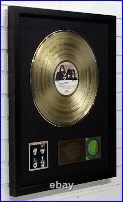 Authentic KISS DYNASTY Original RIAA GOLD RECORD AWARD Paul Stanley GENE SIMMONS