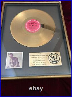 Authentic RAY PRICE Gold RIAA Record Award For The Good Times