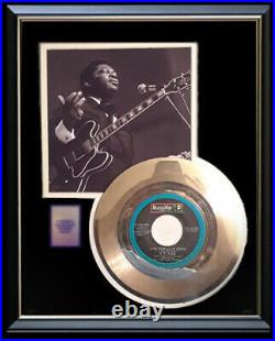 B. B. King The Thrill Is Gone 45 RPM Gold Metalized Record Rare Non Riaa Award