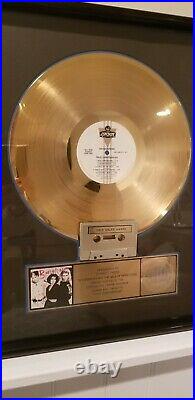 BANANARAMA OFFICIAL US Gold Record Award For True Confessions