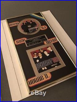 Backstreet Boys BMG/ Swedish Gold Record Award