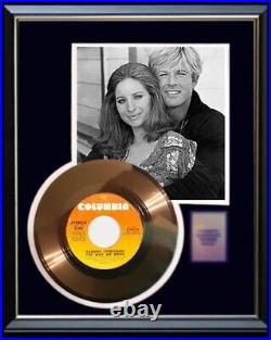 Barbra Streisand The Way We Were 45 RPM Gold Record Rare Non Riaa Award