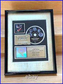 Batman Forever Gold Record/CD/Cassette Award-RIAA-AUTHENTIC & RARE