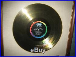 Beach Boys Shut Down Vol. 2 Gold RIAA Record Award Original with N Y Co. Sticker