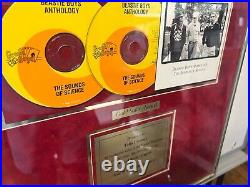Beastie Boys England Gold Sales Award 100k Sales Grand Royal Capitol Records