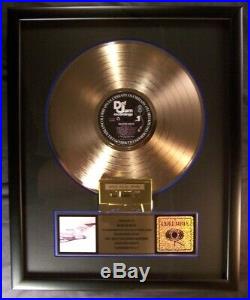 Beastie Boys Licensed To Ill LP, CS Gold Non RIAA Record Award Def Jam Records