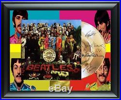Beatles Autographed Sgt Peppers Album LP Gold Record Award John Lennon