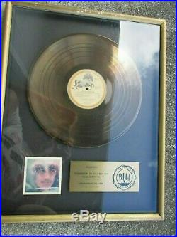 Beatles George Harrison Gold Record award