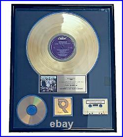 Beatles RIAA Gold Record Award Sgt. Pepper Authentic Memorabilia