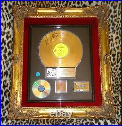 Beatles RIAA Gold Record Award Sgt. Pepper Authentic Memorabilia