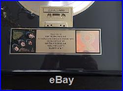 Beatles Rubber Soul Authentic RIAA stamped Gold Record Award
