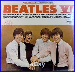 Beatles VI USA Album Still Sealed # 11 Gold Record Award On Cover