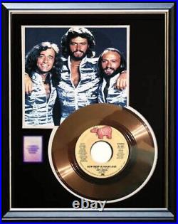 Bee Gees How Deep Is Your Love 45 RPM Gold Record Non Riaa Award Rare