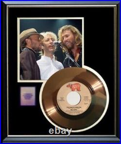 Bee Gees Too Much Heaven 45 RPM Gold Record Non Riaa Award Rare