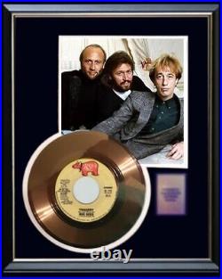 Bee Gees Tragedy 45 RPM Gold Record Non Riaa Award Rare