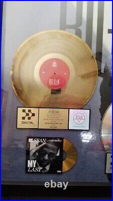 Big Sean Huge! Original Riaa Gold And Platinum Digital Download Record Award