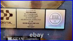 Big Sean Huge! Original Riaa Gold And Platinum Digital Download Record Award