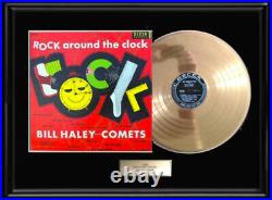Bill Haley Rock Around The Clock Gold Metalized Record Vinyl Lp Non Riaa Award