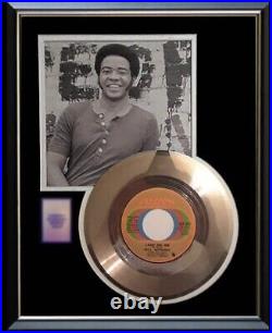 Bill Withers Lean On Me Gold Record 45 RPM Rare Non Riaa Award